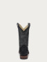 CORRAL MENS EMBROIDERY BLACK PIRARUCU FISH WIDE SQUARE TOE BOOT