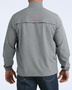 CINCH MENS GREY 1/4 ZIP WINDBREAKER