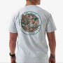 BURLEBO CAMO MALLARD TEE GRY