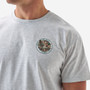 BURLEBO CAMO MALLARD TEE GRY