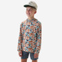 BURLEBO YOUTH PREFORMANCE HOODIE - BAYSIDE CAMO 