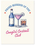 COWGIRL COCKTAIL CLUB - BIRTHDAY CARD 