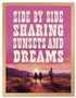 SIDE BY SIDE - ANNIVERSARY CARD 