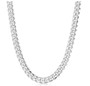 NC6437 CHAIN NECKLACE-Montana Frosted