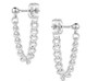ER6443 BRIDLE CHAIN EARRINGS-Montana Bridle 