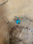 SOL STERLING TURQUOISE STAR CHARM 