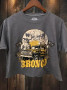 BRONCO VINTAGE CROPPED TEE