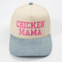 DENIM CHICKEN MAMA HAT