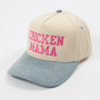DENIM CHICKEN MAMA HAT