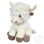 HIGHLAND COW STUFFY - WHITE