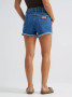 WRANGER WOMENS REWORKED DENIM SHORTS  