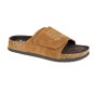 ROPER 09-021-0607-3738 TAN SLIDE-Tan Cow Suede V