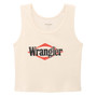 Wrangler® Graphic Slim Crop Tank – Whisper White