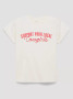 Wrangler® “Support Your Local Cowgirls” T-Shirt – 100% Cotton, Antique White – Women’s Graphic Tee