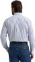Wrangler® George Strait Collection One Pocket Long Sleeve Shirt – White/Blue