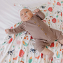 COPPER PEARL FARMSTEAD KNIT SWADDLE BLANKET