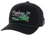 HOOEY HILLS COWBOY GOLF HAT - BLACK 