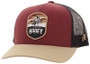 HOOEY CHEYENNE HAT - MARROON 