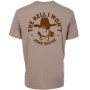 HOOEY X JOHN WAYNE "THE HELL I WONT" TEE - TAN 