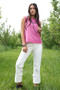 CRUEL PINK DENIM TANK TOP