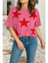 INDEPENDENCE STAR TEE - RED 