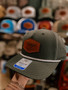 RICHARDSON 258 LEATHER FRINGE LOGO CAP