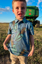 KIDS SHUCK YEAH POLO