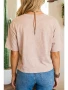  LACE HORSESHOE TEE
