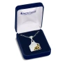 MONTANA RURAL ROUTE COW TAG NECKLACE 