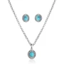 MONTANA NORTHERN SKY TURQUOISE JEWLERY SET 