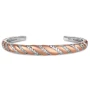 MONTANA DRAPED IN LIGHT CRYSTAL CUFF