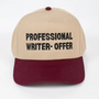 PRO WRITER OFFER HAT