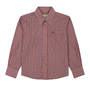 WRANGLER BOYS RED LONG SLEEVE