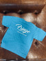 FRINGE HEATHER TURQUOISE YOUTH TEE