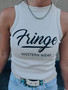 FRINGE TANK TOP 