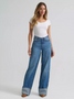 WRANGLER WOMENS BAILEY WIDE LEG HIGH RISE JEAN