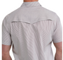 CINCH MEN'S BURGUNDY STRIPE SHIRT