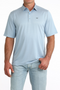 CINCH LIGHT BLUE MENS POLO