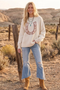 HORSESHOE CACTUS KNIT SWEATER