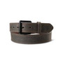 ARIAT MENS TRIPLE STITCH WORK BELT - DARK BROWN