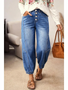 TAPERED CASUAL LOOSE FIT JEANS