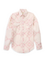 BLOSSOM QUILT PRINT PEARL SNAP