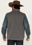 WRANGLER MEN'S GEORGE STRAIGHT KNIT VEST 