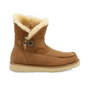 WRANGLER TAN FUR MOC TOE BOOT