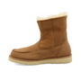 WRANGLER TAN FUR MOC TOE BOOT