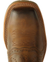 DOUBLE H MEN'S STEEL SQUARE TOE
