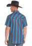 ROCK & ROLL MENS TEK STRIPED SHORT SLEEVE SHIRT