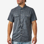 BURLEBO MENS PERFORMANCE PAISLEY SPURS SHIRT