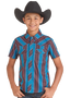 ROCK & ROLL TEK BOYS STRIPED SHORT SLEEVE