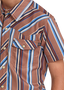 ROCK & ROLL BOY TEK CORE AZTEC STRIPE SHORT SLEEVE
